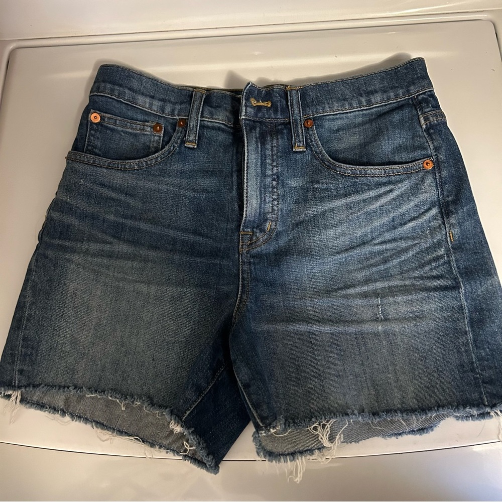 Madewell Hi-Rise Cutoff Denim Shorts